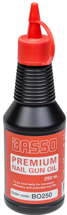 Basso Nail Gun Oil 250Ml Bo250 1