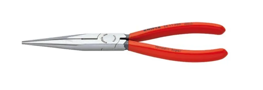 Knipex 200Mm Snipe Long Nose Cutting Pliers 2611200Sb 1
