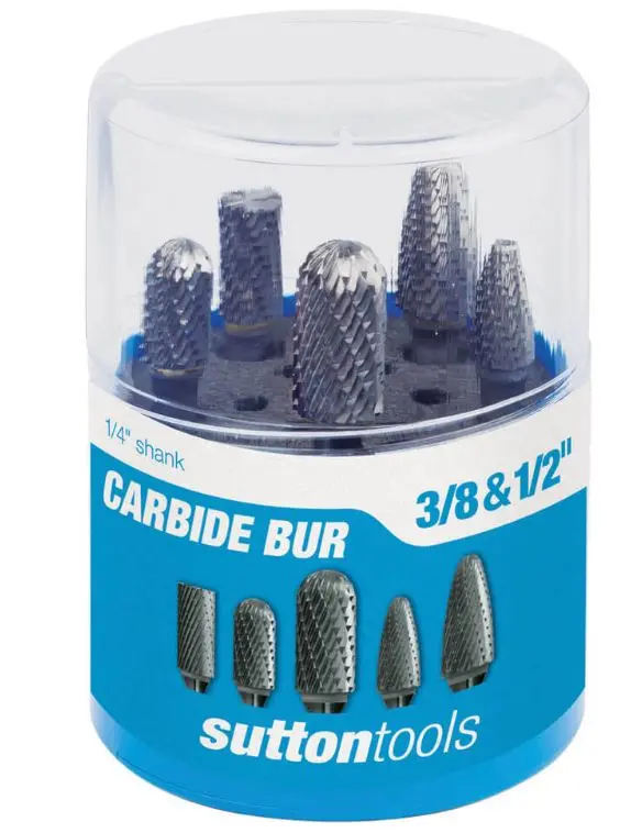 Sutton Carbide Burs Scb5 Set 5Pce  B900scb5 1