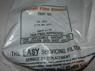Filter, Air - Brackett 1