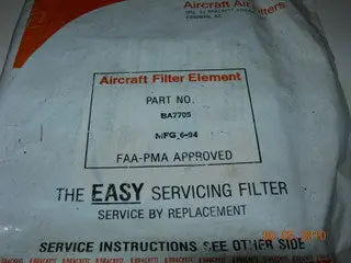Filter, Air - Brackett 1