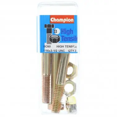 Champion Bolt And Nuts 3-1/2” X 7/16 Bc60 1