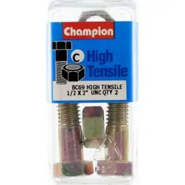 Champion Bolt And Nuts 2” X 1/2 Bc69 1