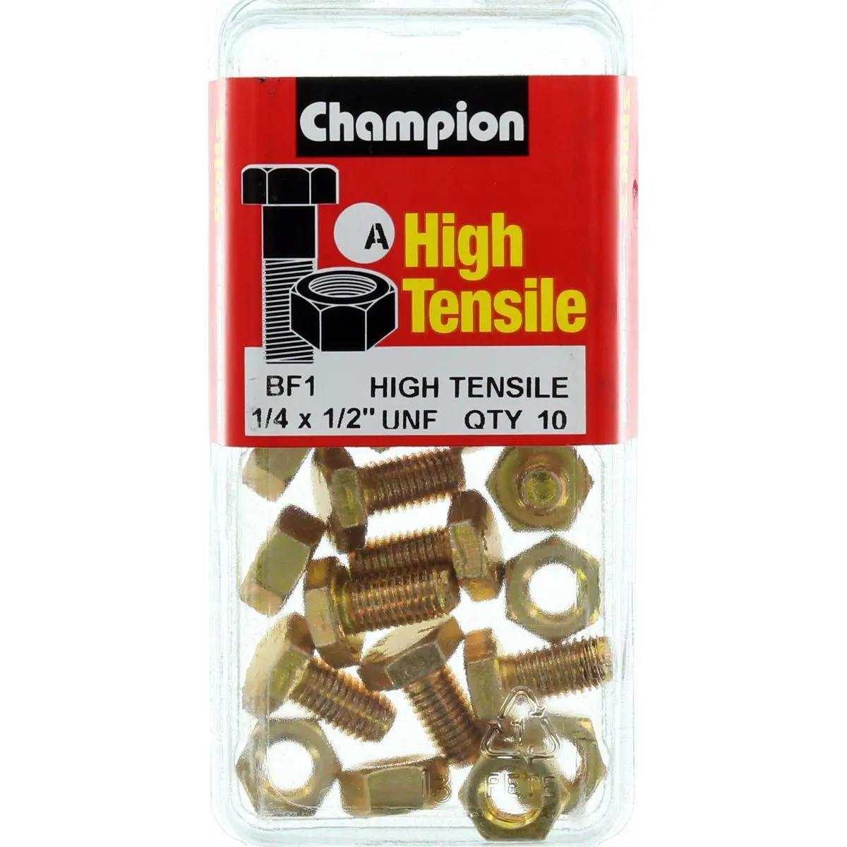Champion Fully Threaded Set Screws And Nuts ½ X ¼ Bf1 1