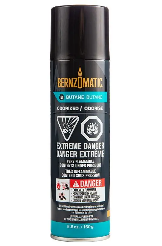 Bromic Bernzomatic Butane Cylinder 5.6Oz 160G Bf56 1