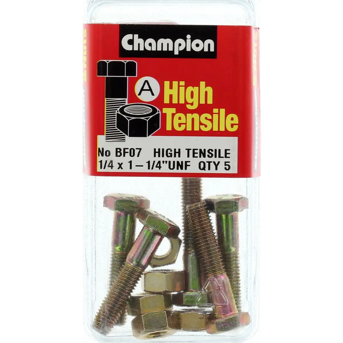 Champion Fully Threaded Set Screws And Nuts 1-1/4 X ¼ Bf7 1