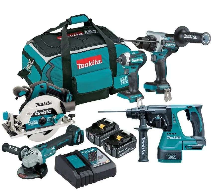Makita 18V Brushless 5 Piece Combo Kit Dlx5063tx1 1