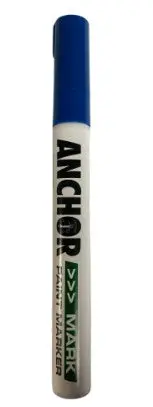 Anchor Paint Marker Permanent Paint Marker Blue Ambu 1