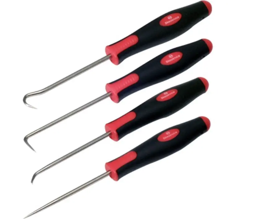 Bikeservice Pick & Hook Set Short 4Pc Bs1234 1