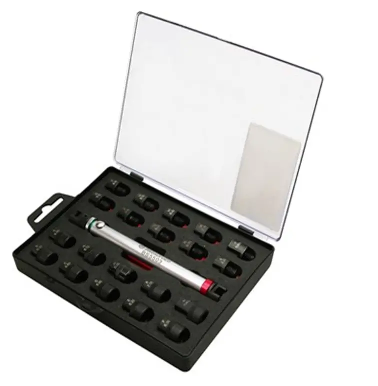 Bikeservice Spoke Torque Wrench Set  Steel 22 Piece Bs5503 1