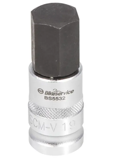 Bikeservice Internal Axle Allen Key Nut Hex Socket 19Mm Bs5532 1