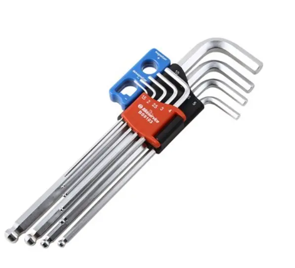 Bikeservice Hex Key Set 9Pc – Extra Long Bs9103 1