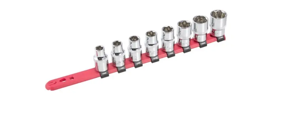 Bikeservice 1/2" Deep Socket Set 8Pc Bs9202 1