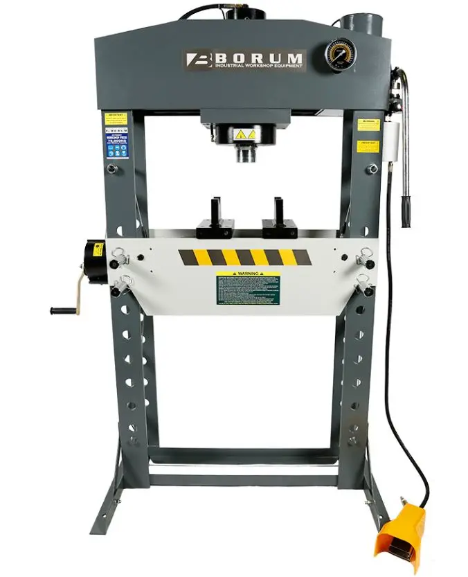 Tqb Borum Air/Hydraulic Press 75,000Kg Bsp75ta 1