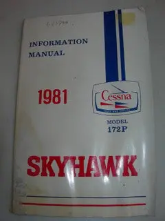 Manual, Cessna - Skyhawk 172P - 1981 - Information Manual 1