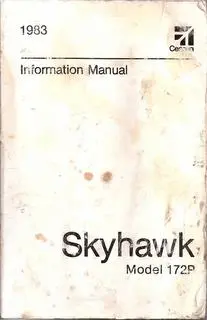 Manual, Cessna - Skyhawk 172P - 1983 - Information Manual 1