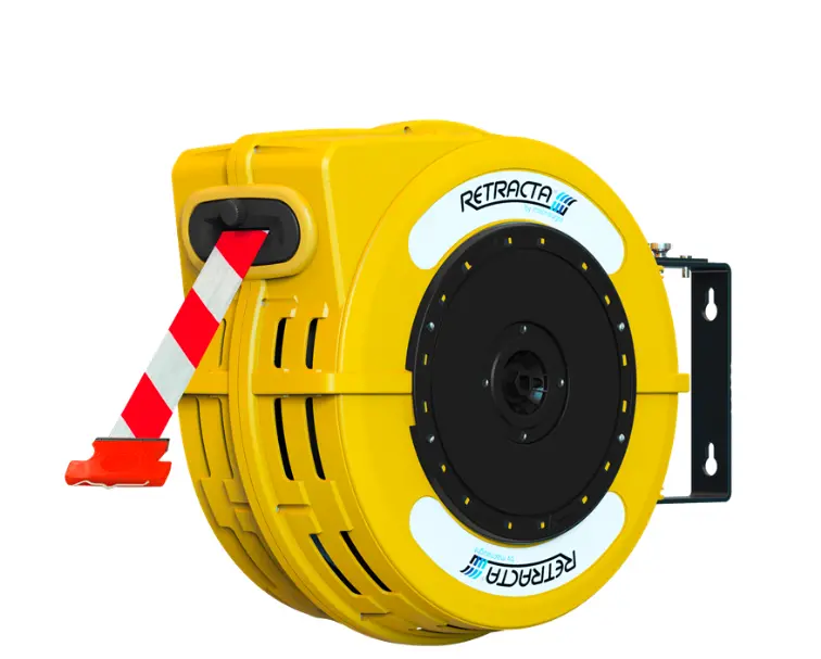 Retracta Barrier Reel Yellow Red/White Danger X 25M Tape C1brw5025y 1