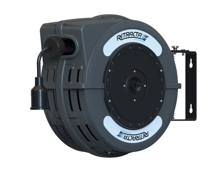 Retracta Electrical Cable Reel (Dark Grey) - 10A X 20M Cable C1ec10a20d-Au 1
