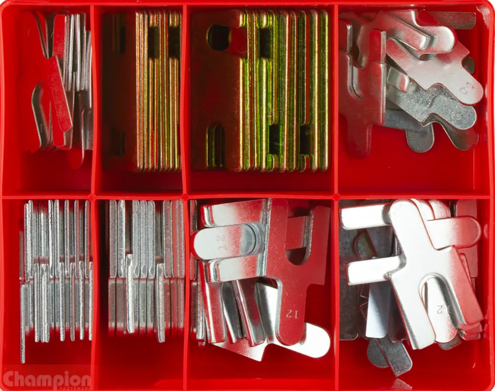 Champion Metric Multifit Front Alignment Shim Assortment 11 Sizes: 1Mm, 1.5Mm, 2Mm & 3Mm Thickness Ca107 1