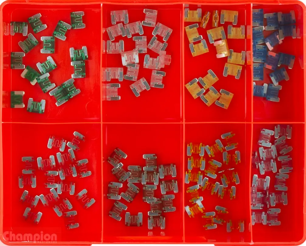 Champion Low Profile Mini Blade Fuse Assortment Ca111 1
