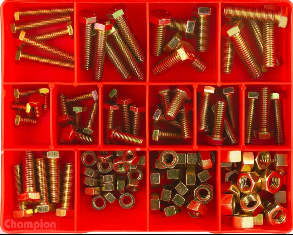 Champion Unc Set Screws & Nut Assortment Ca125 1
