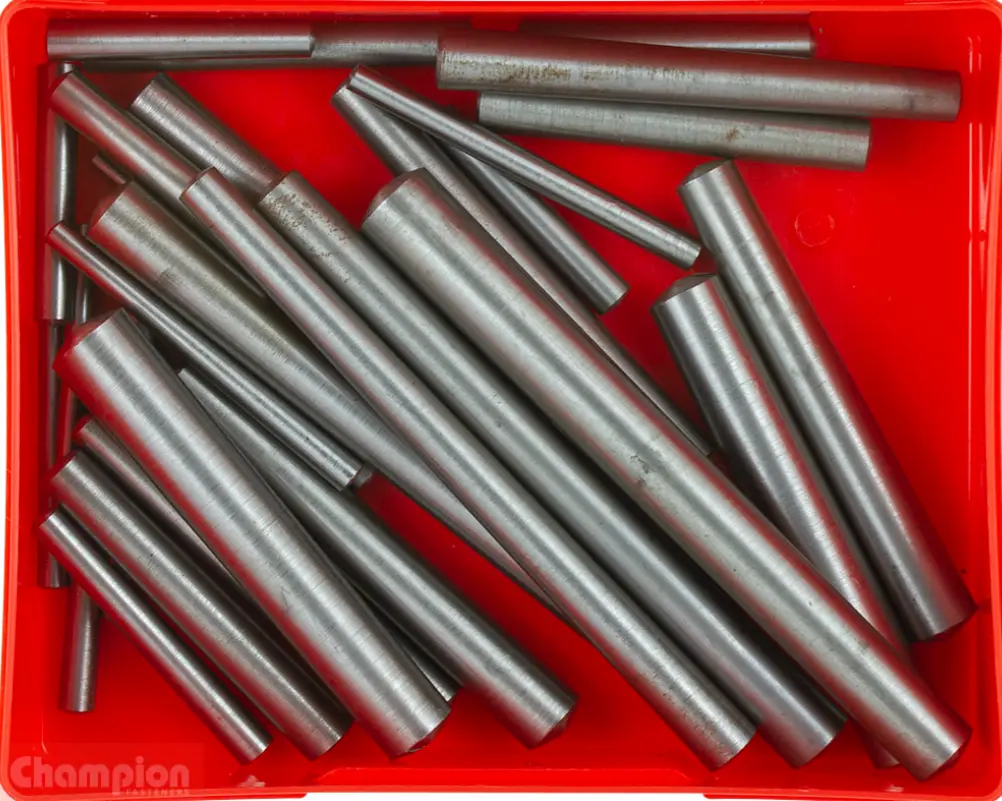 Champion Large Taper Pins Assortment 14 Sizes: No. 4 To No. 10, Lengths: 2″-1/2″ To 6″ Ca1700 1