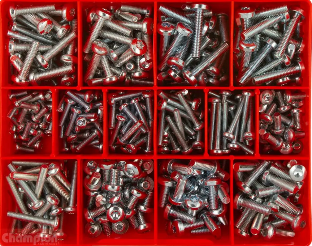 Champion Metric Torx® Pan Head Machine Screws Assortment Ca1772 1