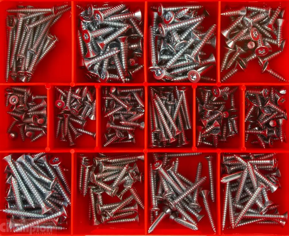 Champion Metric Torx® Countersunk Self-Tapping Screws Assortment Ca1778 1