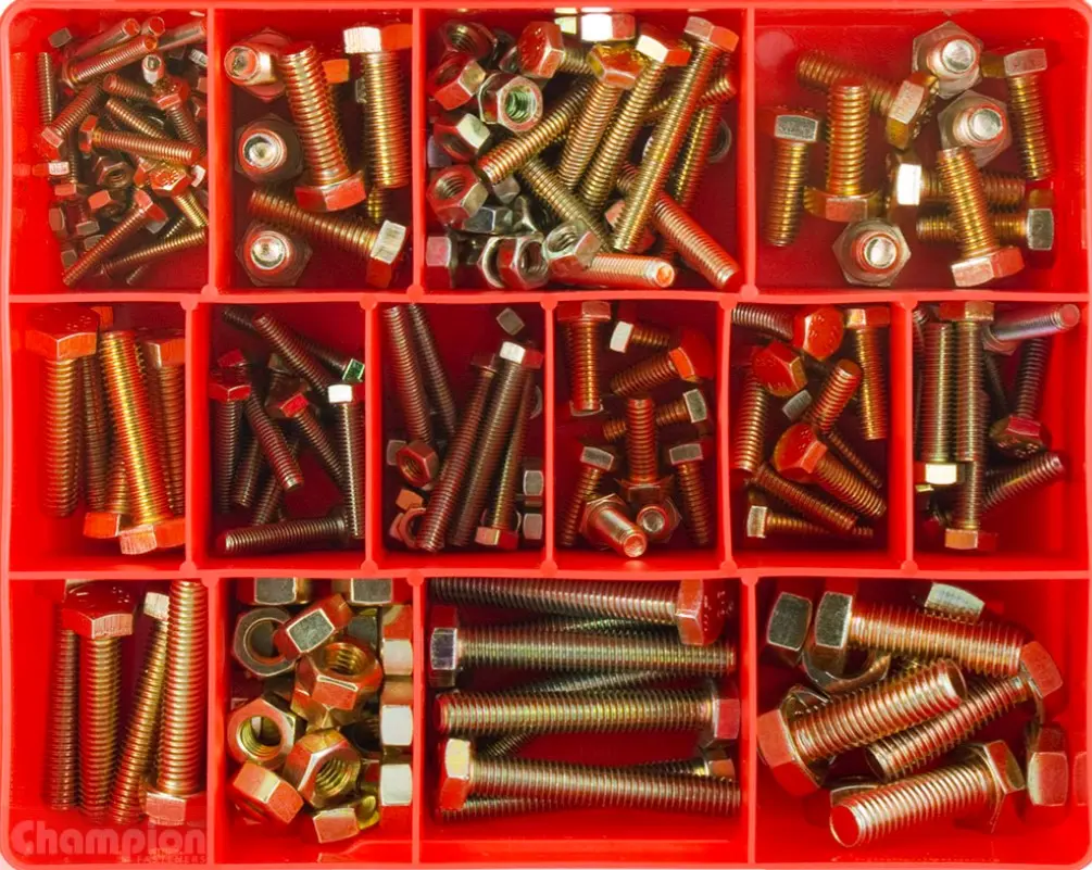 Champion Metric Set Screw & Nuts Assortment Ca196 1