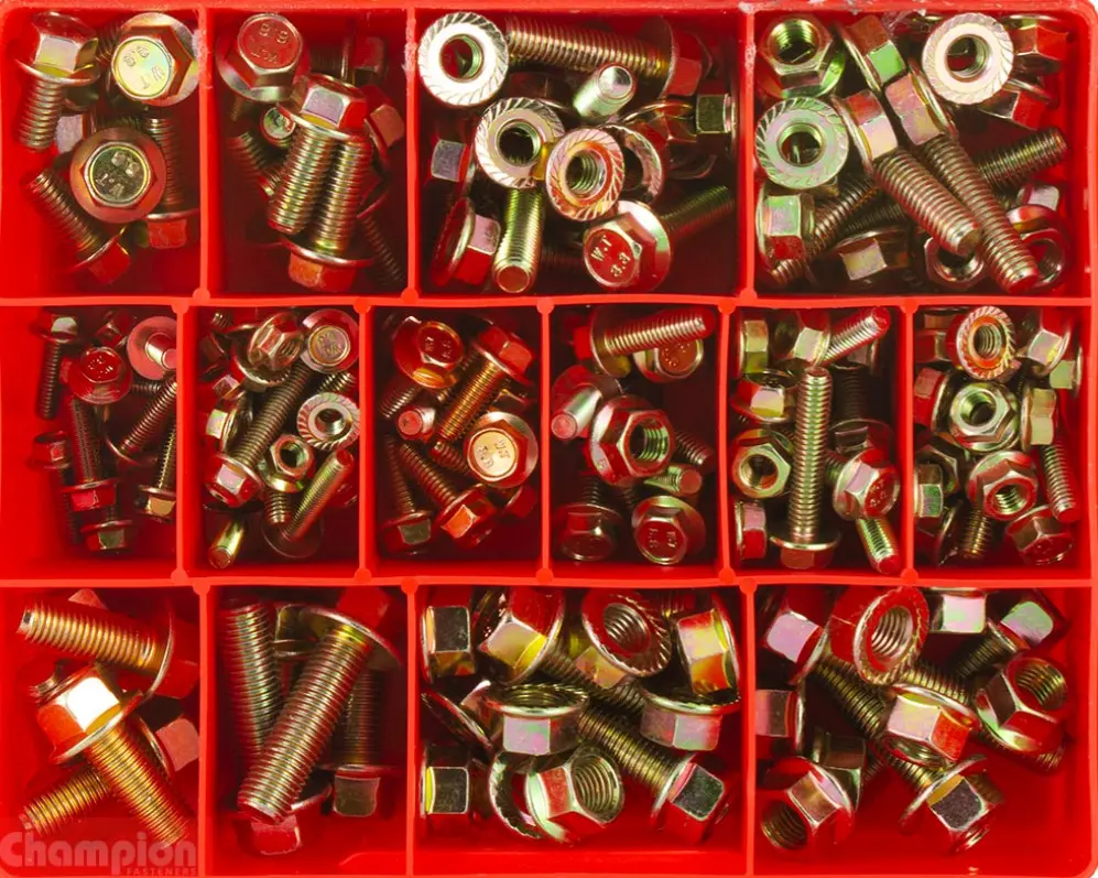 Champion Hex Flange Bolts Assortment Ca200 1