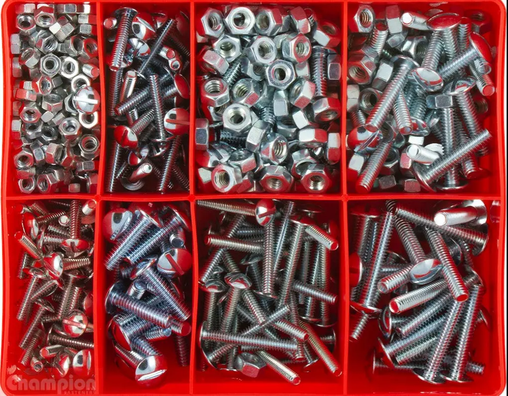 Champion Roofing Bolts & Nuts Assortment Ca252 1