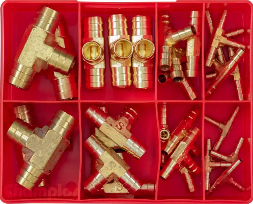 Champion Brass Barbed “T” Joiners Assortment Ca27 1