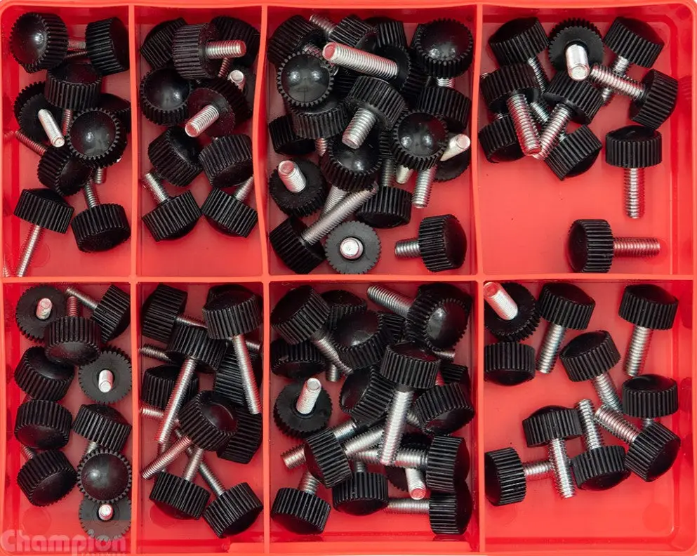 Champion Metric Knurled Thumb Screws Assortment Ca275 1