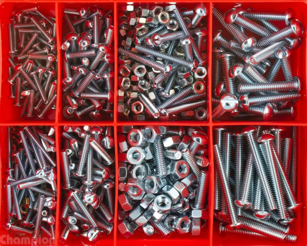 Champion Machine Screws & Nuts Assortment Ca290 1