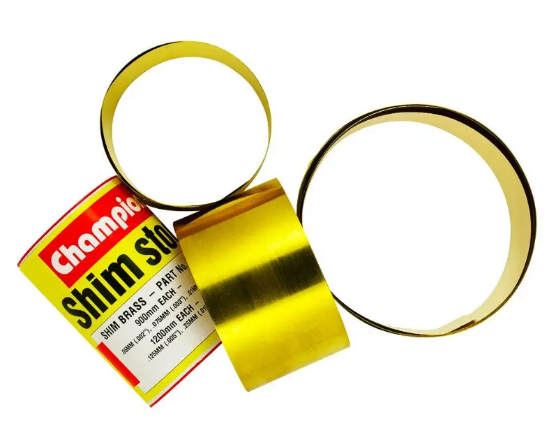 Champion Brass Shim Rolls Assortment Lengths: 900Mm & 1200Mm Ca31 1