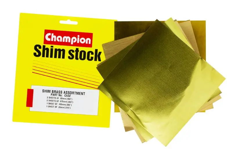 Champion Brass Shim Sheet Assortment Ca32 1