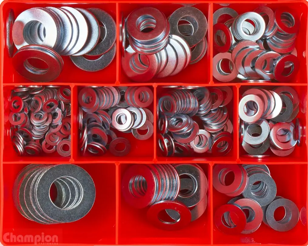Champion Flat Steel Washer Assortment Ca330 1