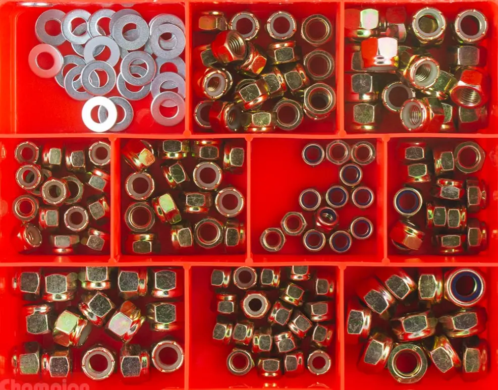 Champion Metric Unc Unf Self-Locking Nuts Assortment Ca360 1