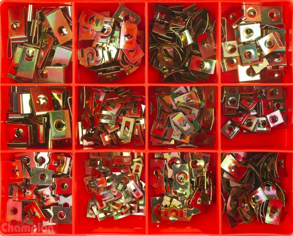 Champion Speed Nuts Assortment 12 Sizes: 2.4Mm To 4.8Mm Dia Ca380 1