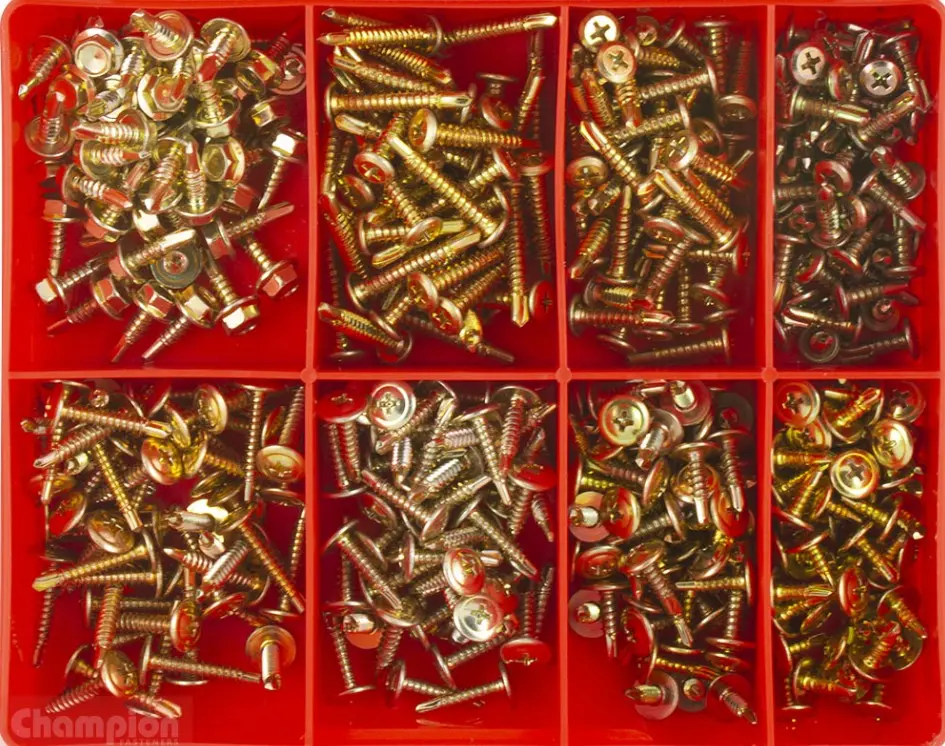 Champion Self Drilling Screws Assortment Ca530 1