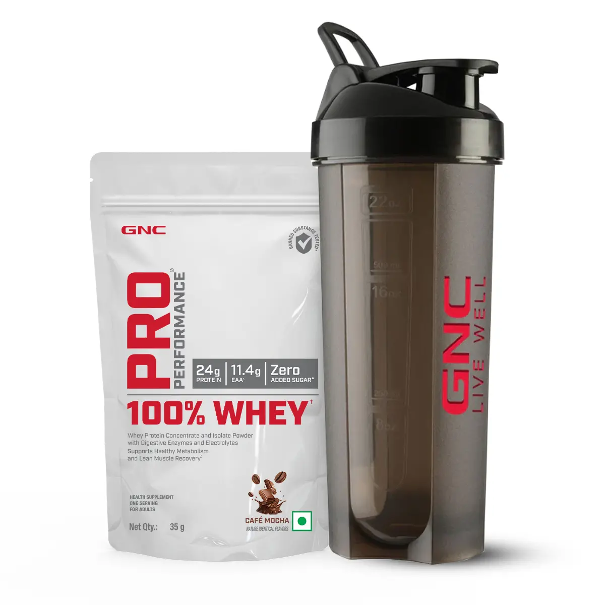 Gnc Pro Performance 100% Whey Protein 35Gm 5