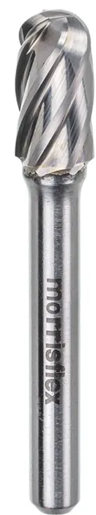 Morrisflex Non-Ferrous Radiused Cylinder Burr  Size 3 Cbsc3nf 1