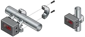 Cdi-5400 Aluminum Flow Meter 1