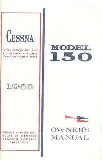 Manual, Cessna - 150F - 1966 - Owner's Manual 1