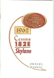 Manual, Cessna - Skylane 182E - 1962 - Owner's Manual 1