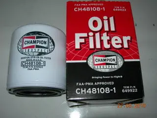 Filter, Oil - Spin-On - Short - Champion 1