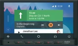 Clarion Fx508 6.75" Double Din Multimedia Receiver W/ Apple Carplay/ Android Auto 1
