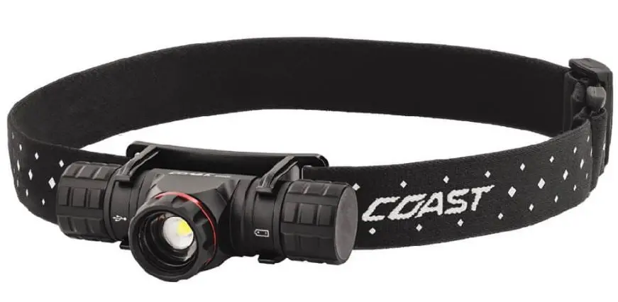 Coast Xph30r- Rechargeable Pure Beam Focusing Led Headlamp- 1000 Lumens Coaxph30r 1