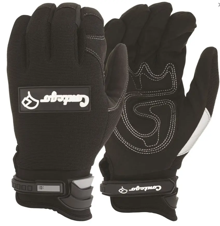 Contego Original Mechanics Grip Tab Glove Black Size Sm - 2Xl Cooriginlbb000s 1