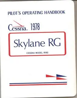 Manual, Cessna - Skylane R182rg - 1978 - Pilot's Operating Handbook 1